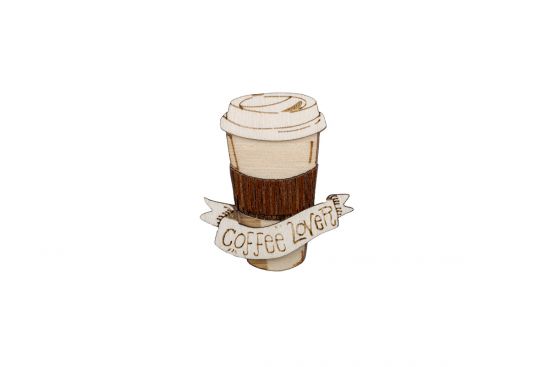 Dreweniana broszka Coffee Lover Brooch