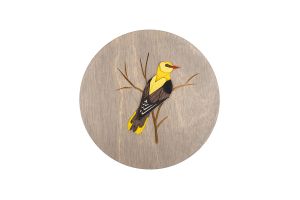 Drewniana dekoracja Oriole Wooden Image