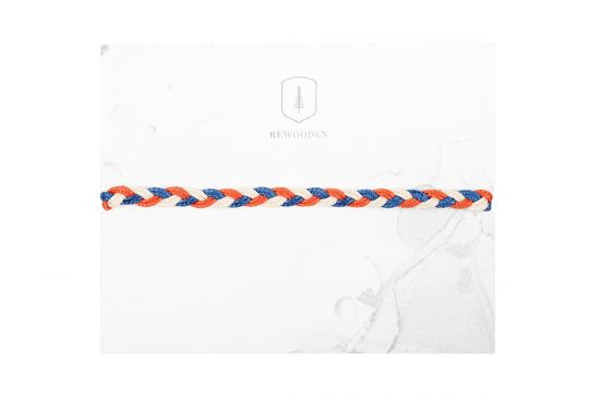 Pleciona bransoletka Tricolor w barwach narodowych