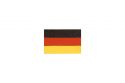 Drewniana flaga Niemcy