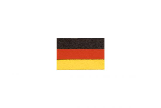 Drewniana flaga Niemcy
