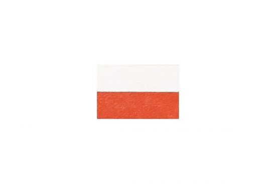 Drewniana flaga Polska