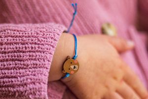 Bransoletka sznurkowa Cute Bear