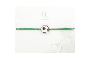 Bransoletka sznurkowa Football Green Bracelet 
