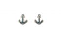 Drewniane kolczyki Anchor Earrings