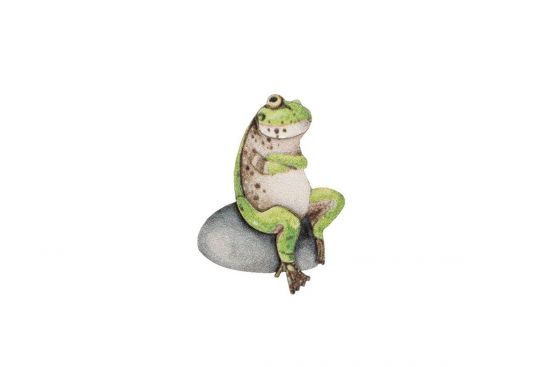 Frog Brooch by Epipi