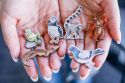 Squirrel Brooch by Epipi