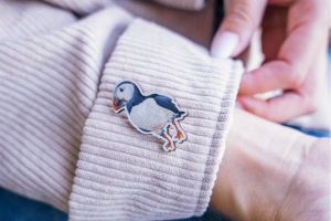 Puffin Brooch by Epipi