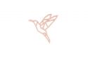 Metalowa broszka Bird Steel Brooch