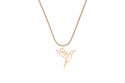 Metalowy wisiorek Bird Steel Pendant