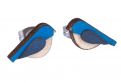 Drewniane kolczyki Blue Bird Earrings
