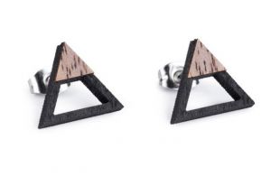 Drewniane kolczyki Trill Earrings