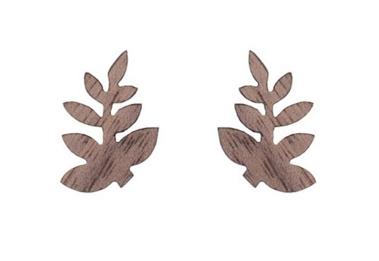 Drewniane kolczyki Twigo Earings