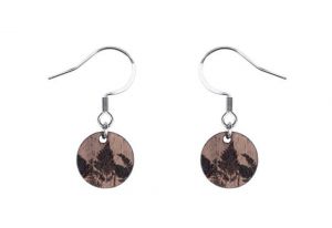 Drewniane kolczyki Bracken Dangle Earrings