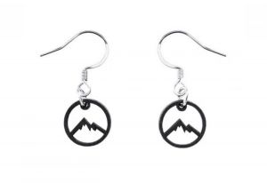 Drewniane kolczyki Mountains Earrings