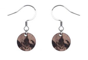 Drewniane kolczyki Bracken Dangle Earrings