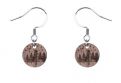 Drewniane kolczyki Wood Dangle Earrings