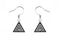 Drewniane kolczyki Trian Earrings
