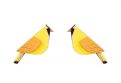 Drewniane kolczyki Sunny Cutebird Earrings