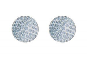 Drewniane kolczyki Golf Ball Earrings