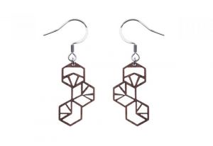Drewniane kolczyki Trillo  Earrings