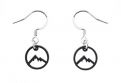 Drewniane kolczyki Mountains Earrings