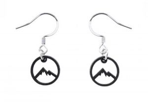 Drewniane kolczyki Mountains Earrings