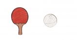 Drewniane kolczyki Ping pong Earrings