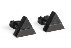 Metalowe kolczyki Nox Earrings Triangle