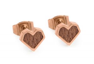 Metalowe kolczyki Rea Earrings Heart