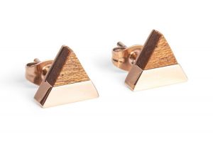 Metalowe kolczyki Rea Earrings Triangle