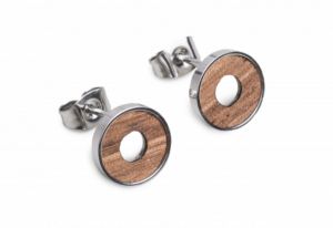 Metalowe kolczyki Lini Earrings Circle