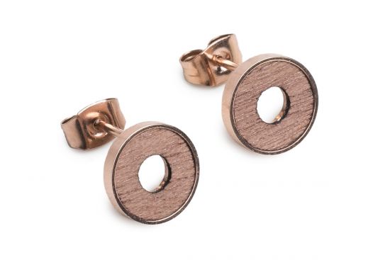 Metalowe kolczyki Lumen Earrings Circle