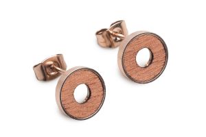 Metalowe kolczyki Rea Earrings Circle