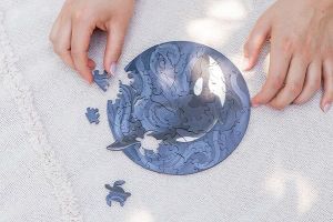 Drewniane puzzle – Orka
