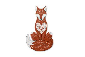 Drewniane puzzle Scandi Lis