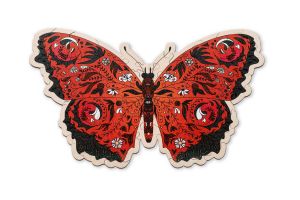 Drewniane puzzle Motyl