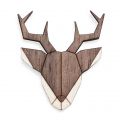 Drewniana broszka Deer Brooch