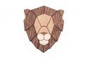 Drewniana broszka Lion Brooch