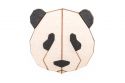 Drewniana broszka Panda Brooch