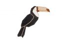 Drewniana broszka Toucan Brooch