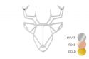 Metalowa broszka Deer Steel Brooch