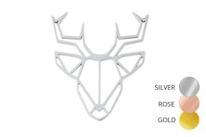Metalowa broszka Deer Steel Brooch