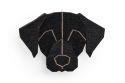 Drewniana broszka Black Labrador Brooch