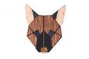 Drewniana broszka German Shepherd Brooch