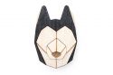 Drewniana broszka Husky Brooch