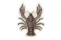 Drewniana broszka Cancer Brooch