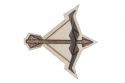 Drewniana broszk Sagittarius Brooch