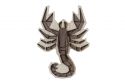 Drewniana broszka Scorpius Brooch