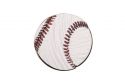 Drewniana broszka Baseball ball Brooch